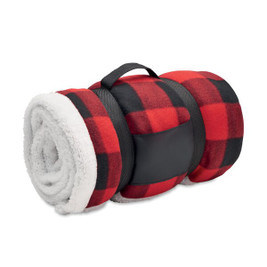 GiftRetail MO2394 - SHERMATT RPET sherpa fleece blanket