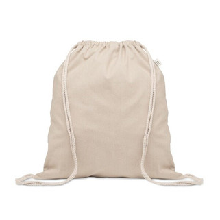 CABETRI Recycled cotton drawstring bag - GiftRetail MO2401