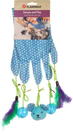Flamingo f-561432 - Jouet Chat Attrape-Plumes et Cloches