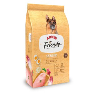 Arion Friends SENIOR - Friends Senior Croquettes: Rich in vitamin E, low in phosphorus & chondroprotective. For senior dogs