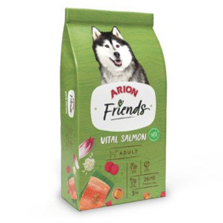 Arion Friends SALMON - Vital Salmon Croquettes: For dogs, salmon & oil for healthy skin and coat. Rich in Omega 3