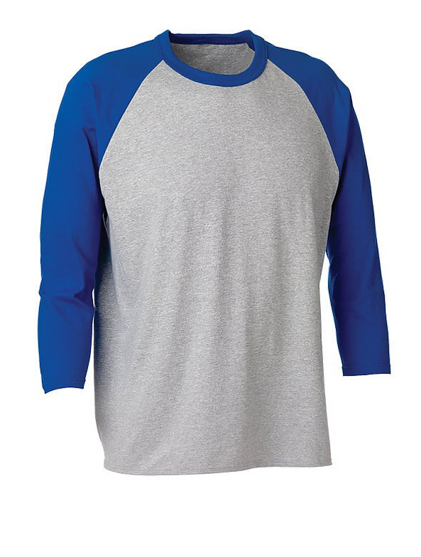 King Athletics 934 - T-shirt de baseball à manches 3/4 pour hommes