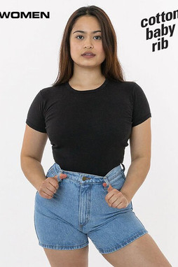 Los Angeles Apparel 43005 - Original Baby Rib Tee