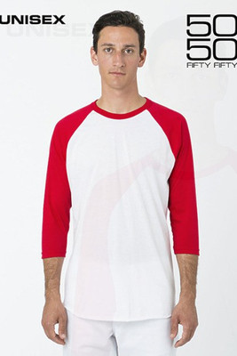 Los Angeles Apparel ff53 - Tee-shirt raglan à 34 manches