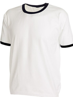 King Athletics 911 - Canadian Made Superweight Cotton Ringer Tee