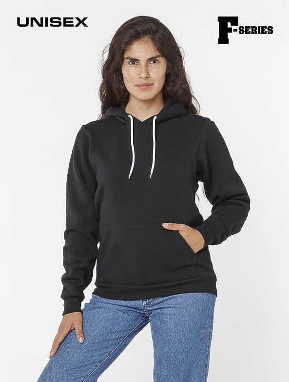 Los Angeles Apparel f98 - Drop-Shoulder Pull-Over Hoodie