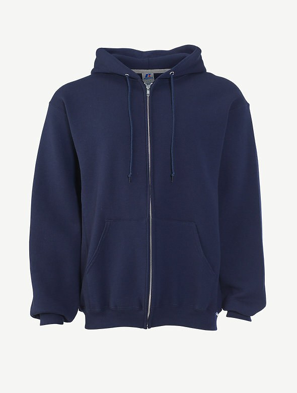 Russell Athletic 697 - Dri-Power® Full-Zip Hoodie - Black