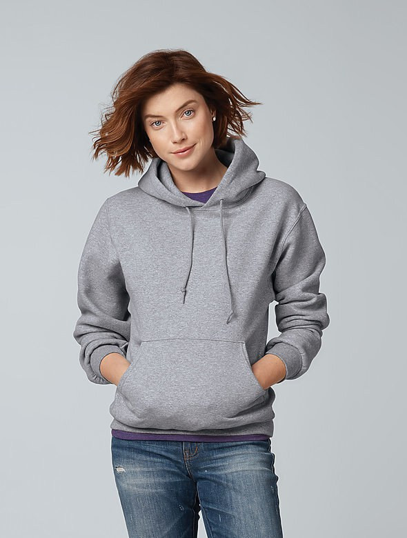 Grey Fruit Of The Loom Pullover Sweatshirt Fruit Of The Loom 82100