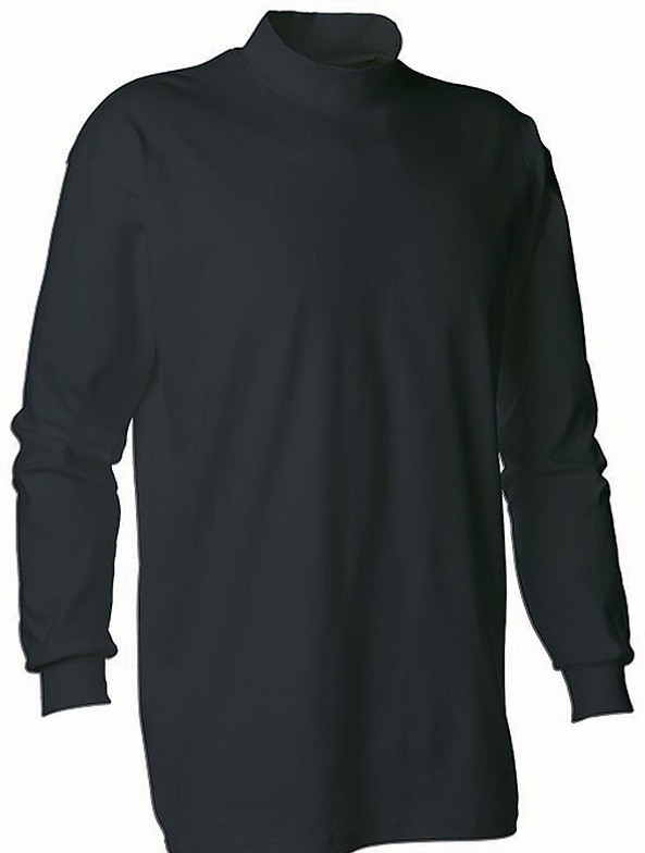 King Athletics 1132 - Chemise à col roulé en coton