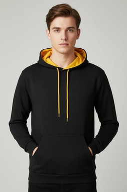 King Athletics 9041 - 2-Toned Pull-Over Hoodie