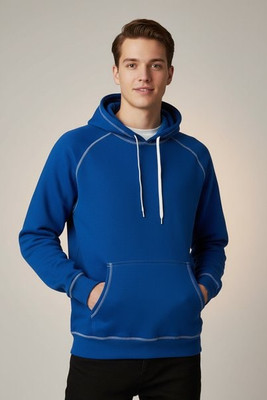 King Athletics 8011 - Pull-over à capuche en polaire lourde