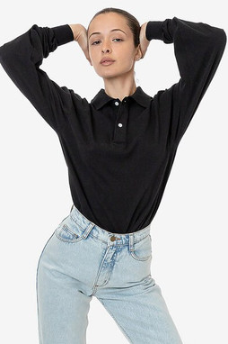 Los Angeles Apparel 18417gd - Polo à manches longues
