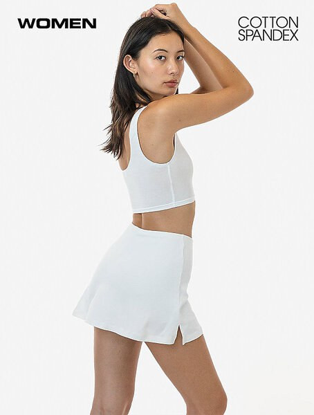 Los Angeles Apparel 8381gd - Jupe de cheerleading teintée dans la masse