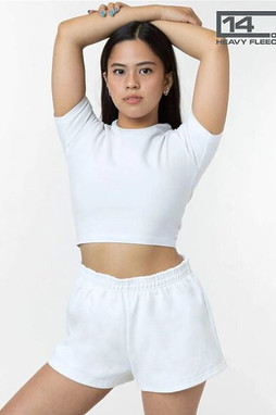 Los Angeles Apparel hf314 - Heavy Fleece Short Shorts