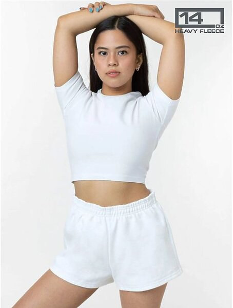 Los Angeles Apparel hf314 - Heavy Fleece Short Shorts