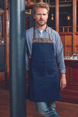 Artisan Collection by Reprime RP123 - Tablier Barista en Cuir Synthétique Élégant