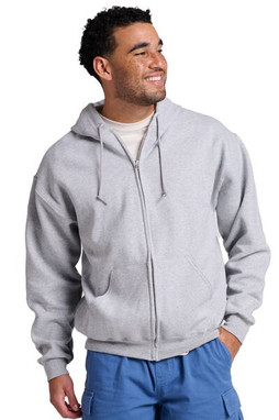 Jerzees Z12MR - Unisex Rugged Full-Zip Hooded Sweatshirt