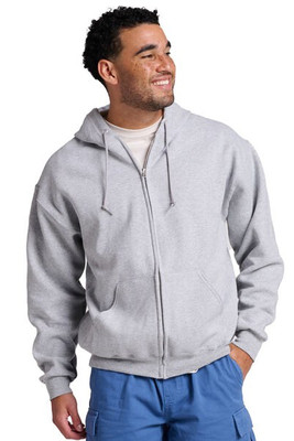 Jerzees Z12MR - Unisex Rugged Full-Zip Hooded Sweatshirt