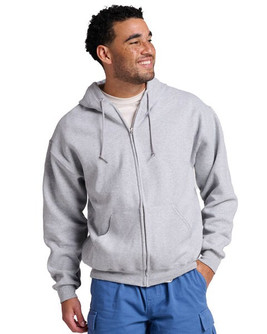 Jerzees Z12MR - Unisex Rugged Full-Zip Hooded Sweatshirt