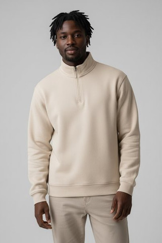 Gildan SF008 - Unisex Softstyle Midweight Fleece Quarter-Zip Sweatshirt