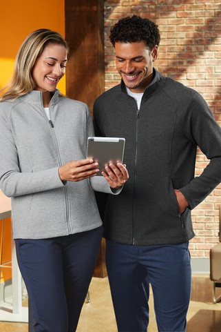 North End NE727W - Ladies Spirit Textured Full-Zip