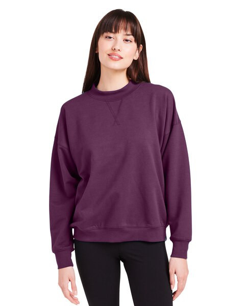 Glyder PDP6789 - Ladies Vintage Oversized Crew Pullover