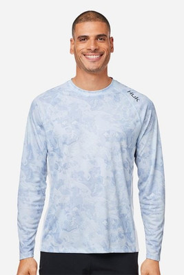 HUK H12L003 - Men's Lopro Camo Long-Sleeve T-Shirt