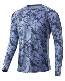 HUK H12L003 - Mens Lopro Camo Long-Sleeve T-Shirt