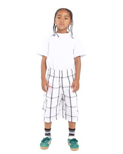 Shaka Wear SHKP - Trendy Youth Casual Plaid Summer Shorts