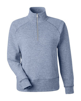 J. America 8743JA - Ladies Electric Fleece Quarter-Zip