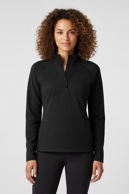 J. America 8754JA - Ladies Apex Fleece Quarter-Zip