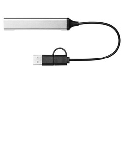 Prime Line IT567 - Versatile Aluminum USB-C and USB-A Multi-Port Hub