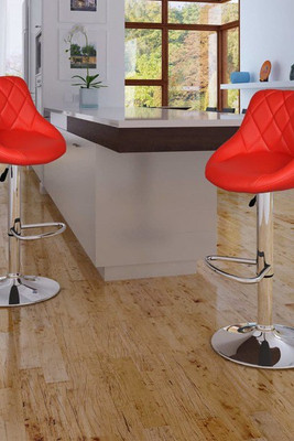 vidaXL 3005487 - Bar Stools 2 pcs Faux Leather