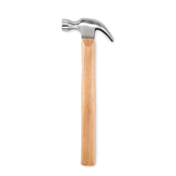 GiftRetail MO2276 - CRACKER Wooden claw hammer