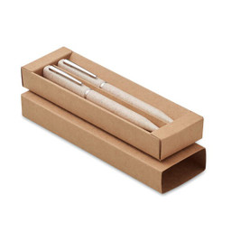 GiftRetail MO2448 - PEAT Wheat straw/ABS twist pen set