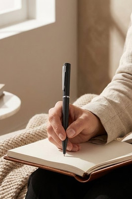 MAIPEN Wheat straw/ABS twist pen - GiftRetail MO2449