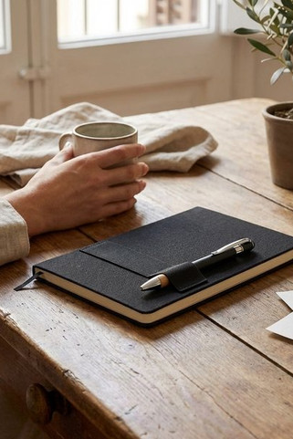 NOTA A5 RPET notebook with pen - GiftRetail MO2469