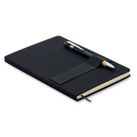 GiftRetail MO2469 - NOTA A5 RPET notebook with pen