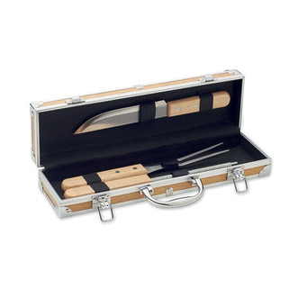 TOOLDERA Stainless steel barbecue tools - GiftRetail MO2471