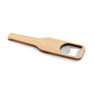 BUPER Bamboo bottle opener - GiftRetail MO2475
