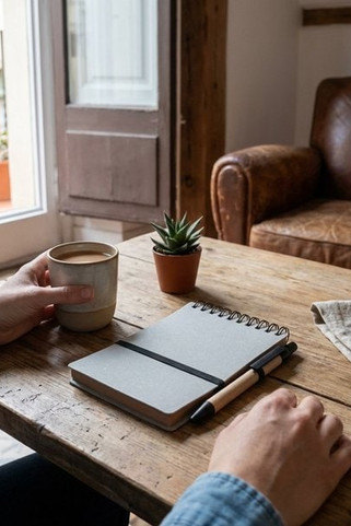 NOTIE Recycled notebook with ball pen - GiftRetail MO2481