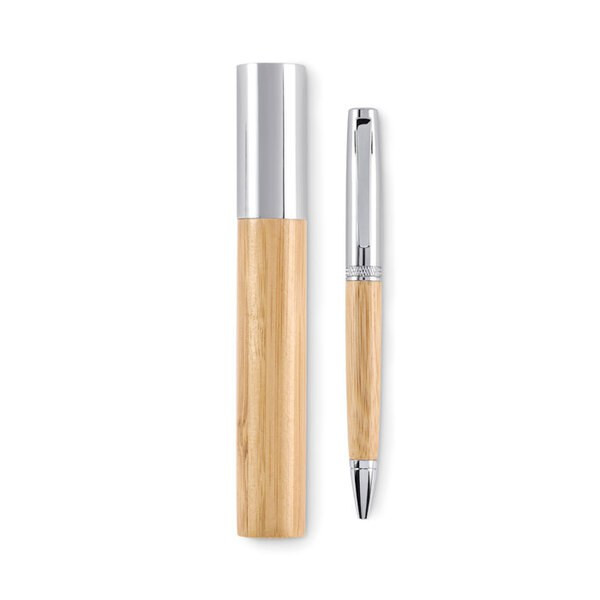 SIDEN Metal twist ball pen in tube - GiftRetail MO2511