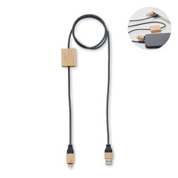 GiftRetail MO2520 - CABOO Cavo di ricarica da 60 W