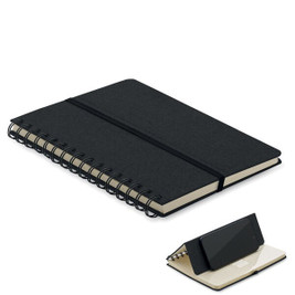 GiftRetail MO2522 - STRATA A5 notebook with phone holder