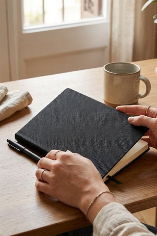 NOTA A5 PU notebook with pen - GiftRetail MO2524