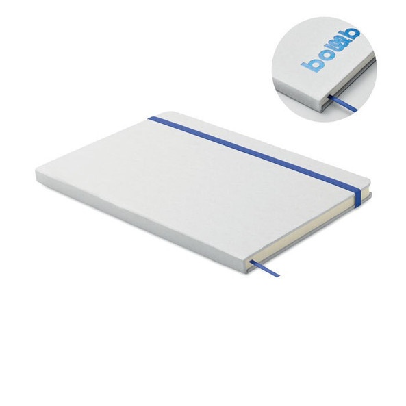 GiftRetail MO2578 - ROUTE WHITE Colour revealing A5 notebook