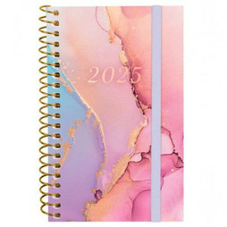Finocam S8437502 - Agenda DESIGN COLLECTION Mini 7,9 x 12,7 cm 2025 Floral