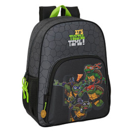 Teenage Mutant Ninja Turtles S4310705 - Cartable Noir Gris 33 x 42 x 14 cm