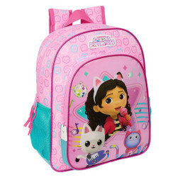 Gabbys Dollhouse S4310512 - Schulrucksack Party Rosa 26 x 34 x 11 cm