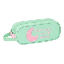 BlackFit8 S4310809 - Zweifaches Mehrzweck-Etui Moon grün 21 x 8 x 6 cm